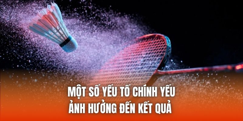 Một số yếu tố chính yếu ảnh hưởng đến kết quả 